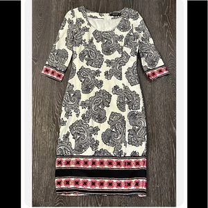 Etro Paisley Print Sheath Dress